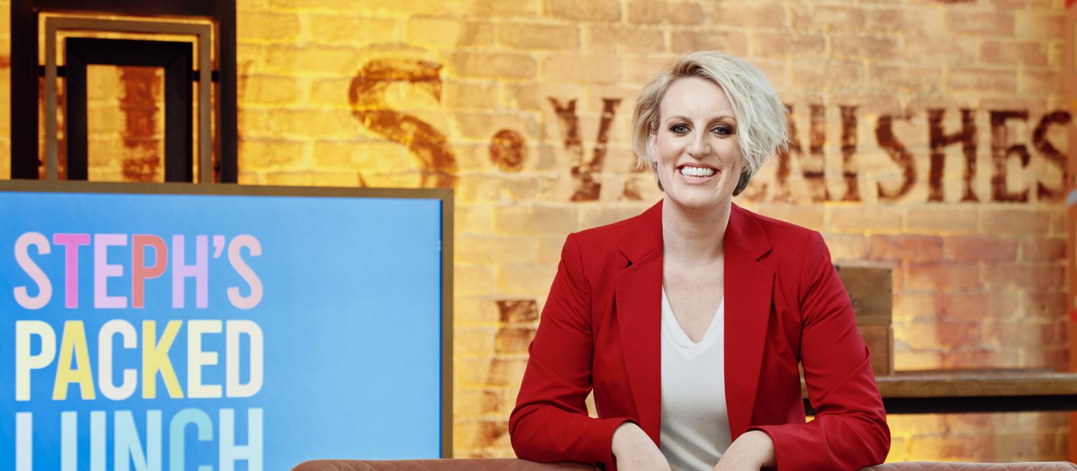 A mix of personalities join Steph McGovern to serve up a Packed Lunch